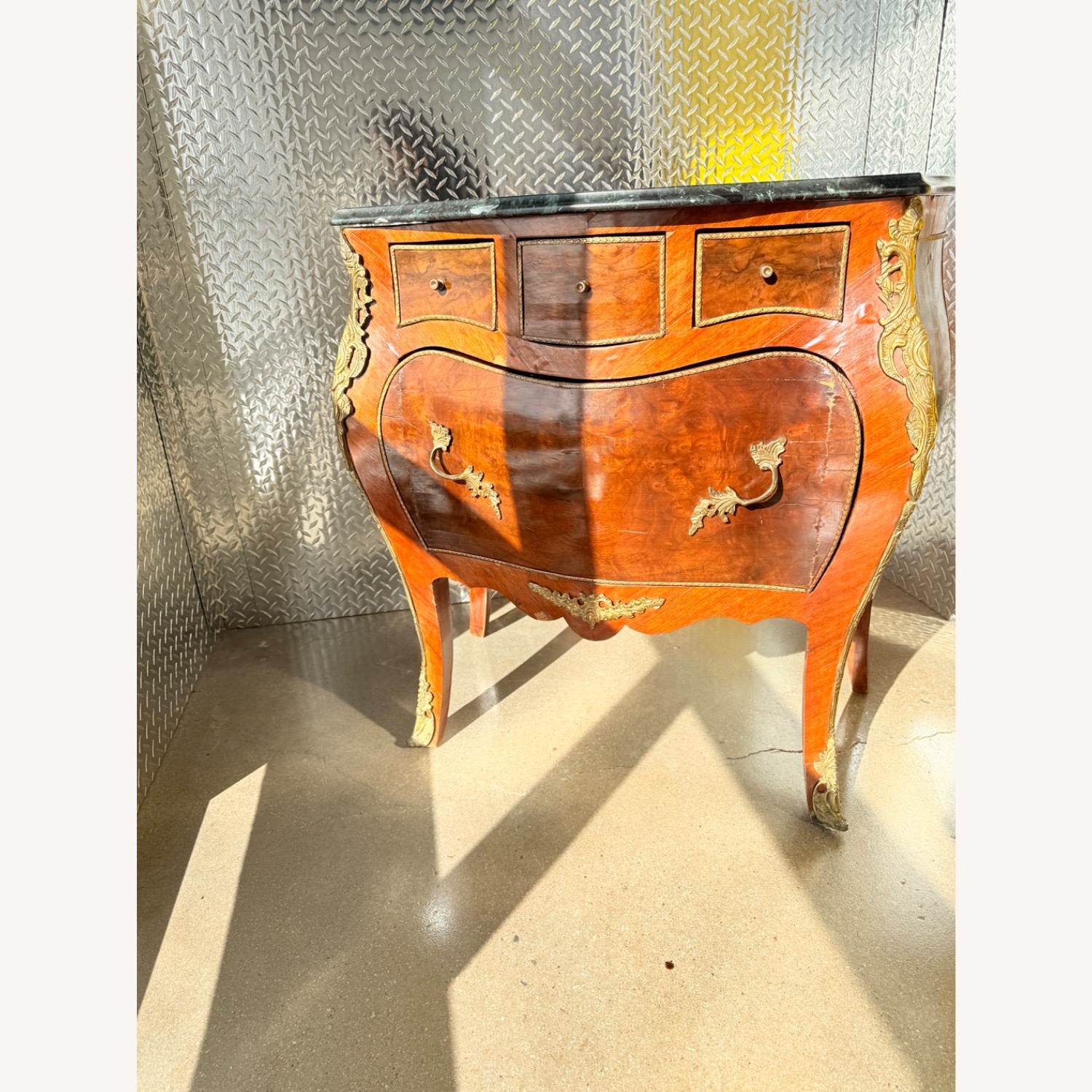 Vintage/Antique Finds Dark Brown Wood Sideboard - image-14