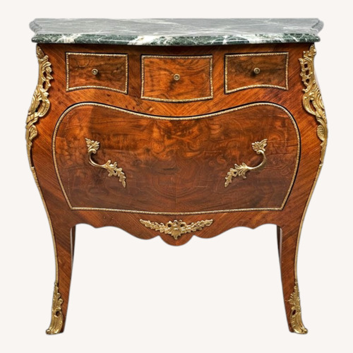 Used Vintage/Antique Finds Dark Brown Wood Sideboard for sale on AptDeco