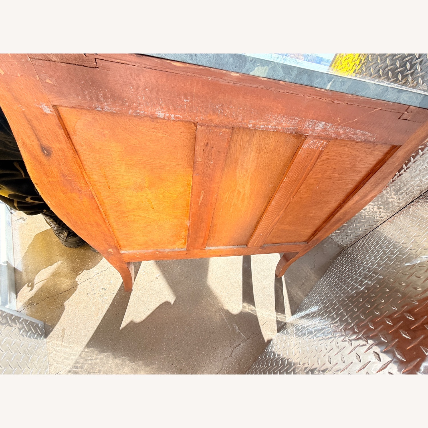 Vintage/Antique Finds Dark Brown Wood Sideboard - image-4