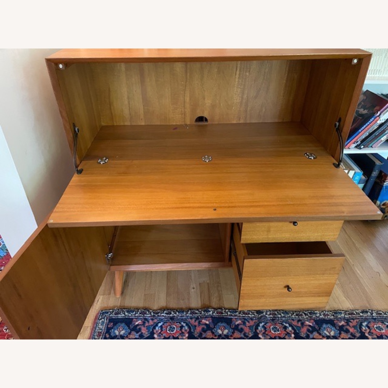 West Elm Mid-Century Secretary Desk (38") - image-3