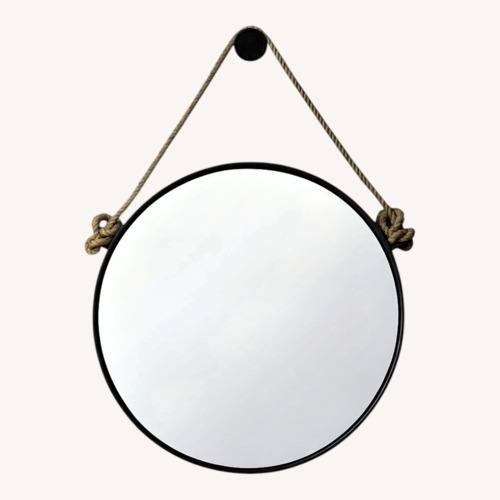 Used Restoration Hardware Iron & Rope Mirror for sale on AptDeco