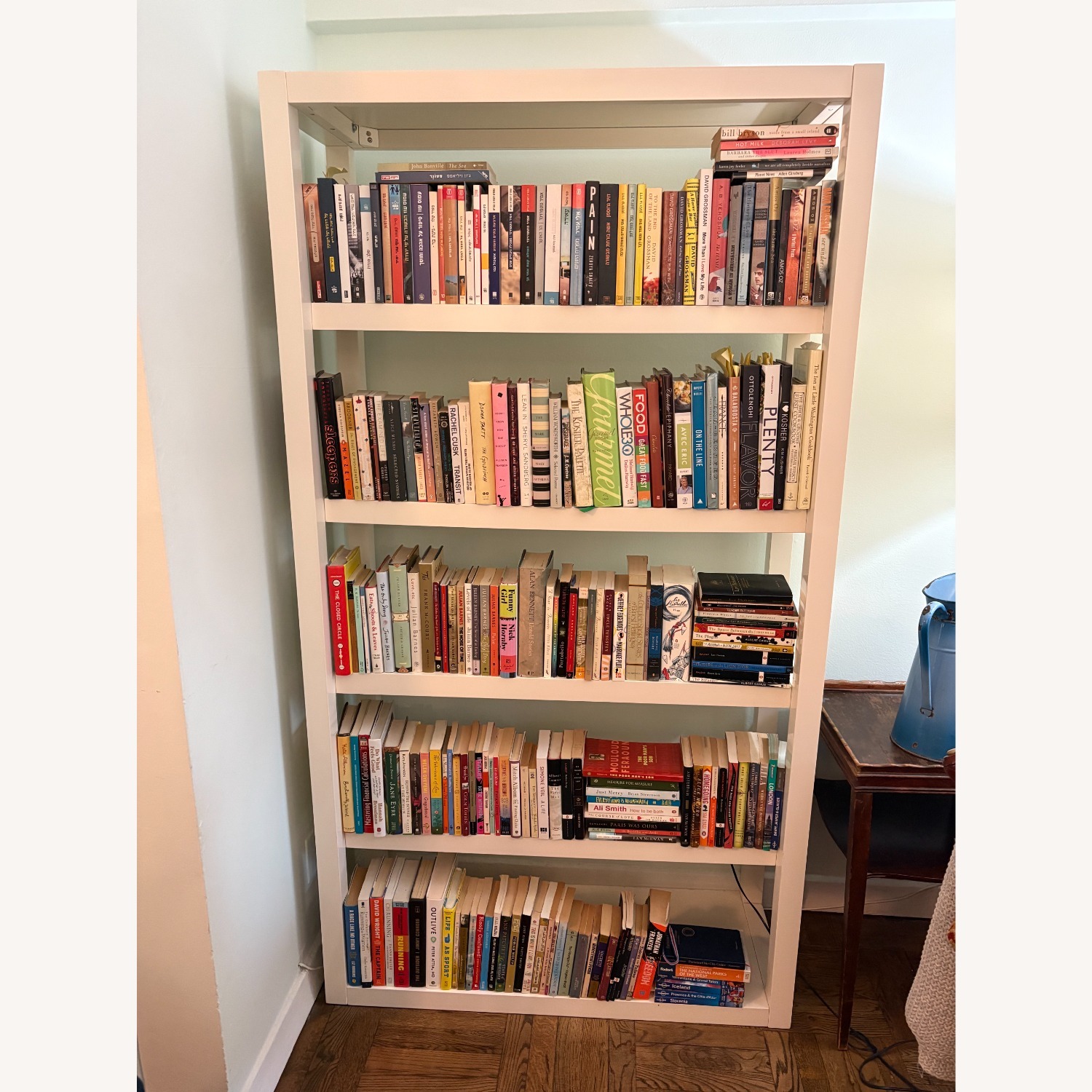 West Elm White Parsons Tower Bookcase - image-3