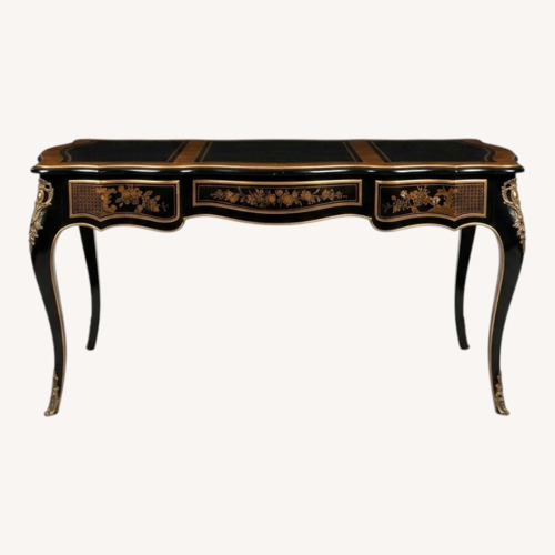 Used Drexel Asian Desk and Chair  for sale on AptDeco