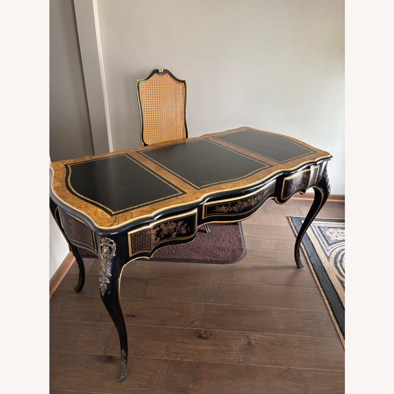 Drexel Asian Desk and Chair - image-1