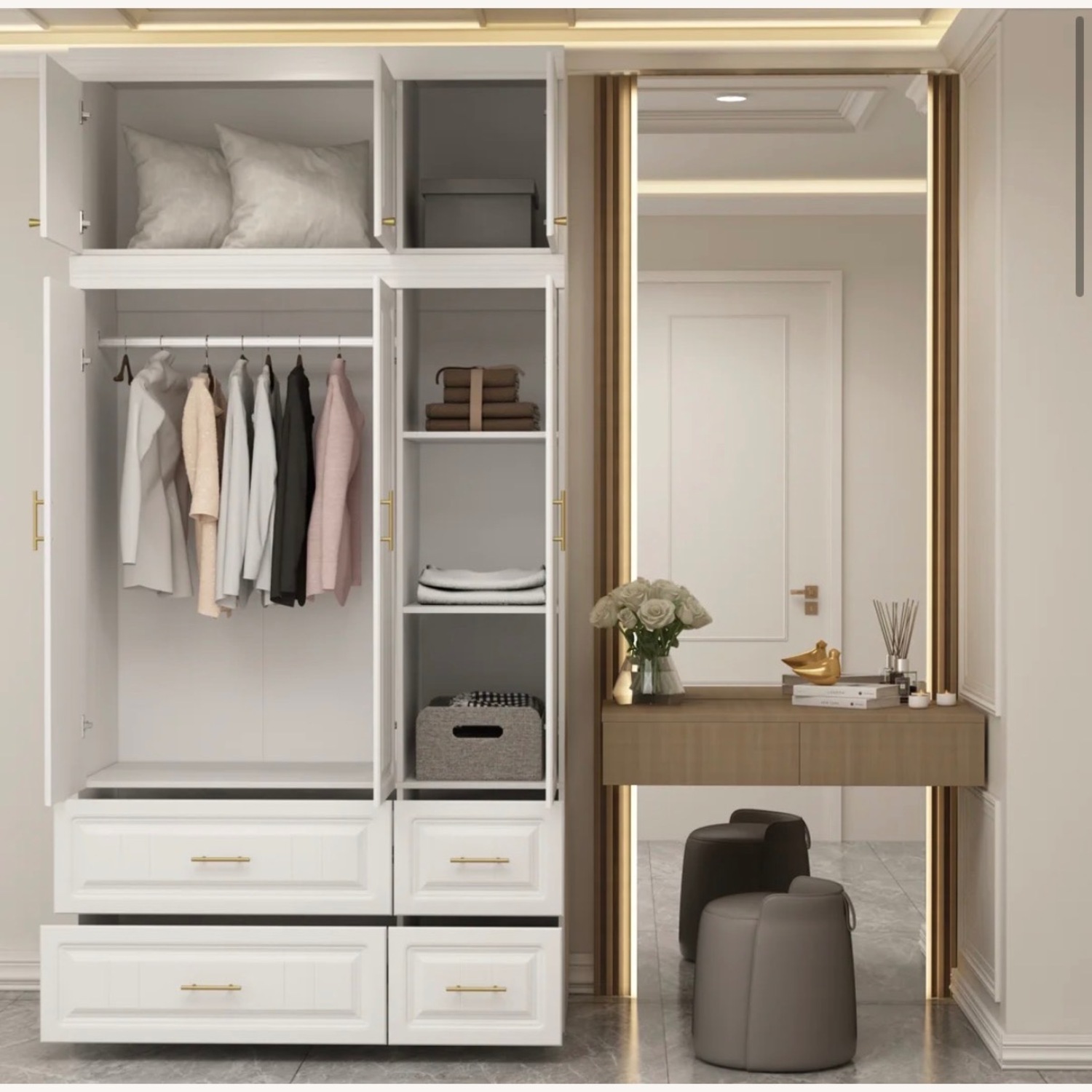 Wayfair Brienne 47.2 " W Armoire - image-2