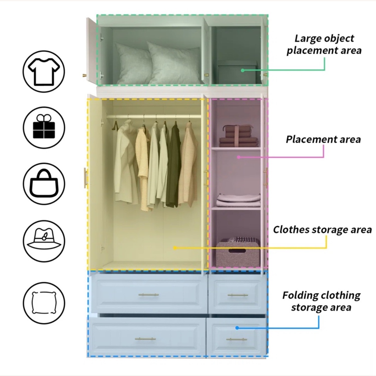 Wayfair Brienne 47.2 " W Armoire - image-9