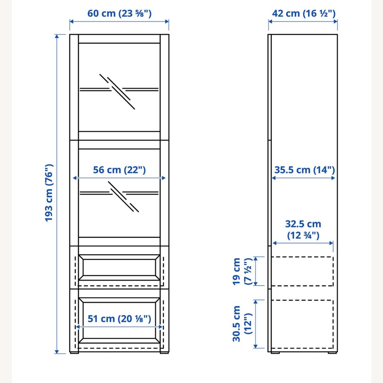 IKEA Black Wood Bookcase - image-4