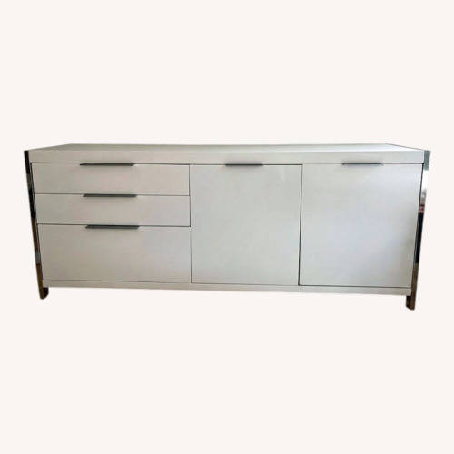 Used White Lacquer Sideboard for sale on AptDeco