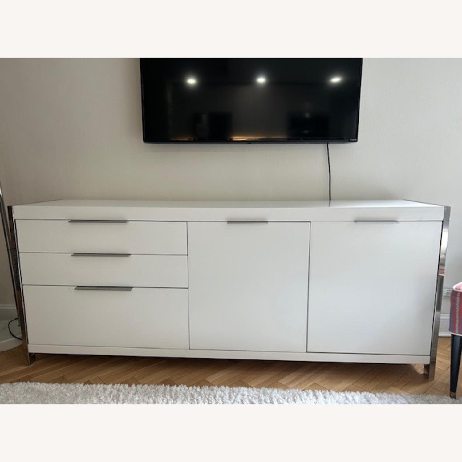 White Lacquer Sideboard - image-1