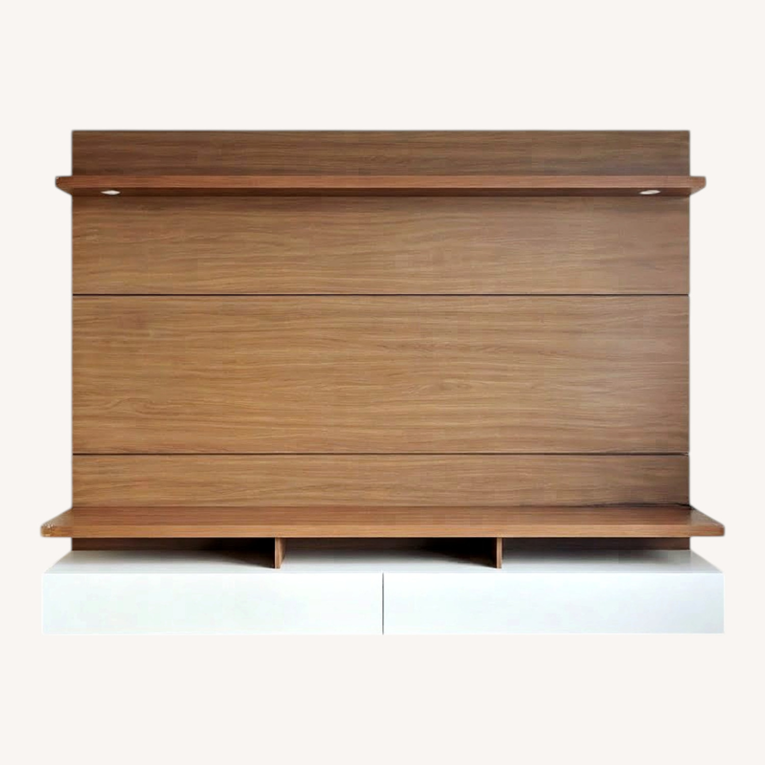Floating TV Wall with Storage - image-0