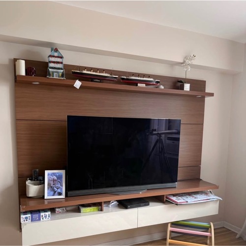Used Floating TV Wall with Storage for sale on AptDeco