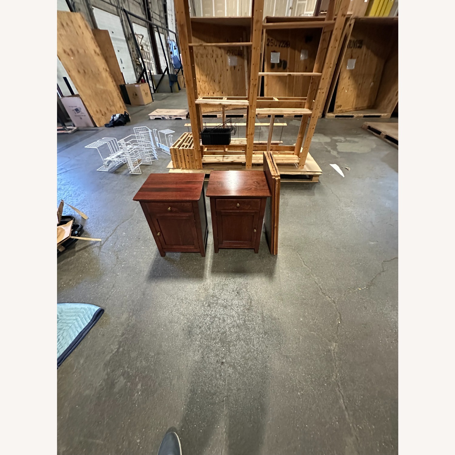 Wooden Storage Shelving Two Connected Bays - image-3