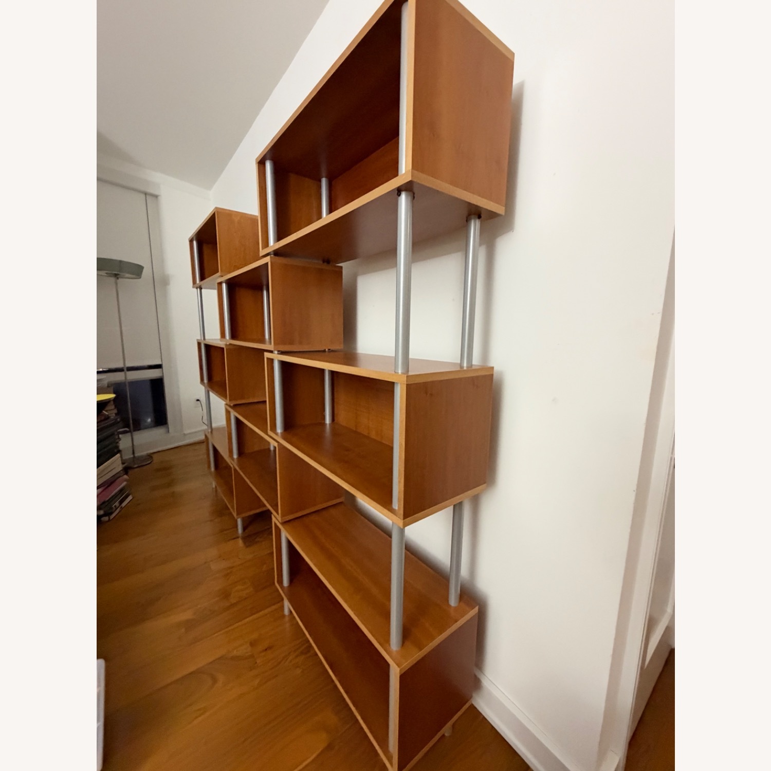 Blu Dot Light Cherry Bookcase - image-2