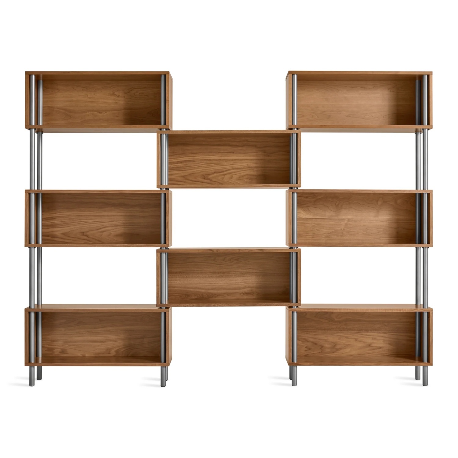 Blu Dot Light Cherry Bookcase - image-9