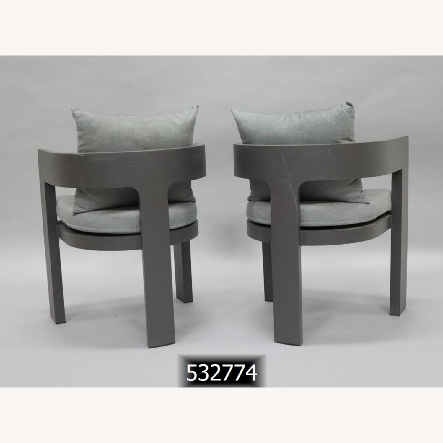 Harbour Victoria Aluminum Dining Chair x2 - image-3