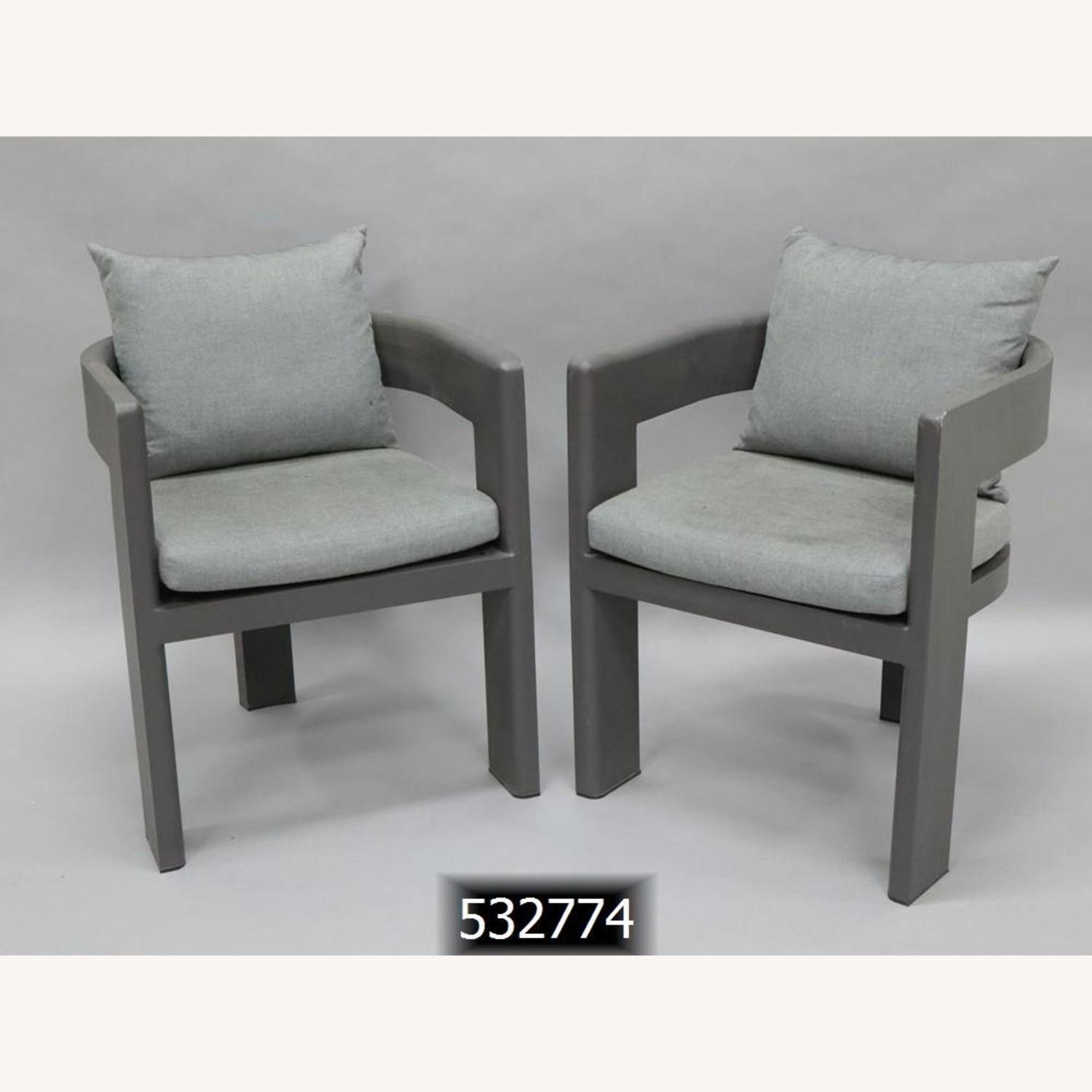 Harbour Victoria Aluminum Dining Chair x2 - image-1
