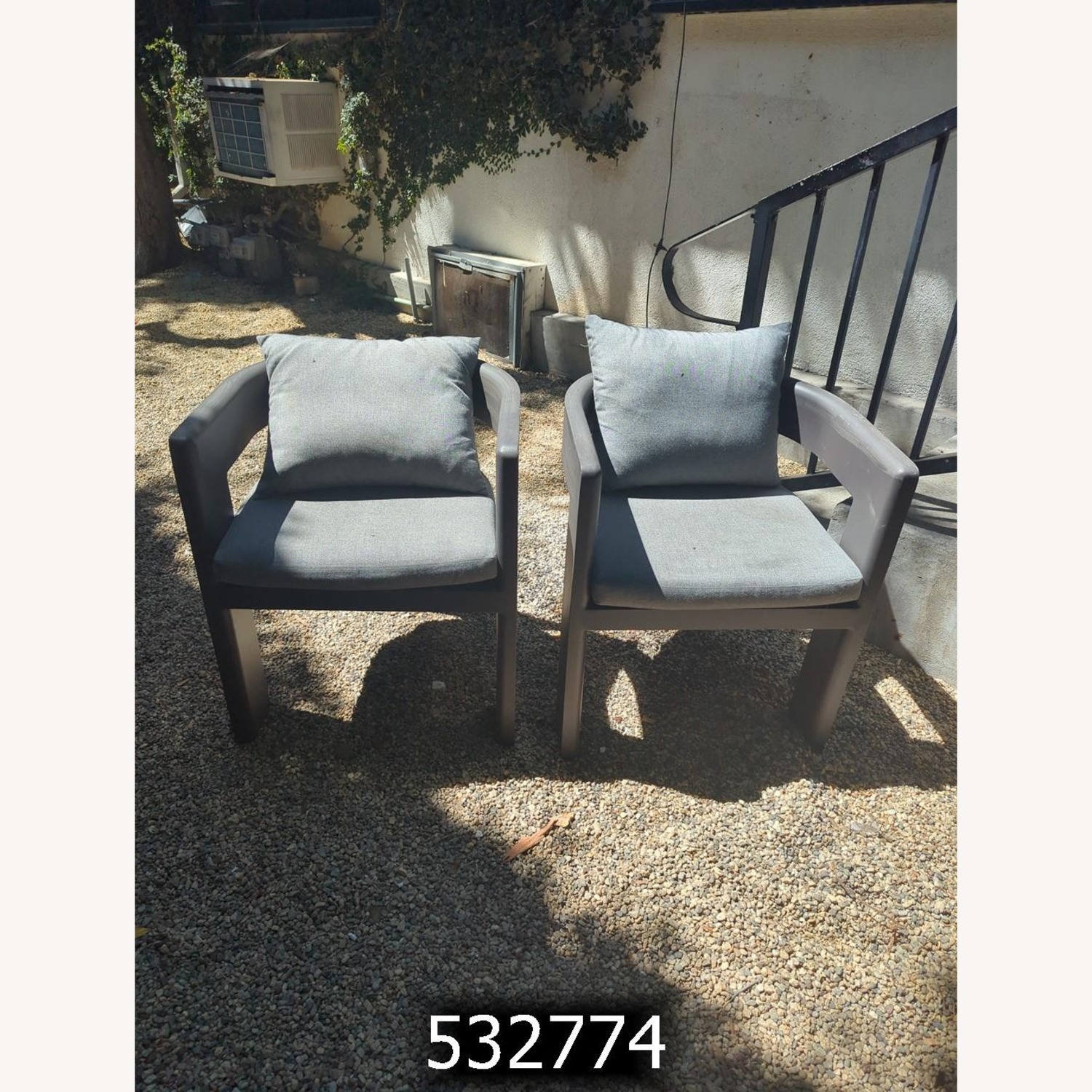 Harbour Victoria Aluminum Dining Chair x2 - image-2