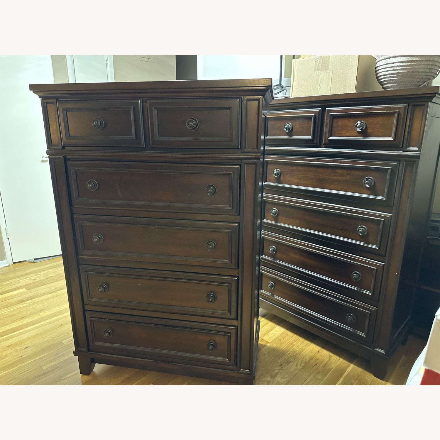 Dark Wood Dressers 2 - image-3