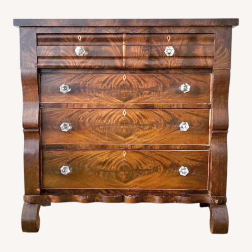 Used Antique Burlwood Dresser for sale on AptDeco