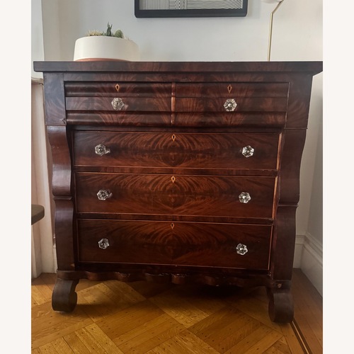 Used Antique Burlwood Dresser for sale on AptDeco