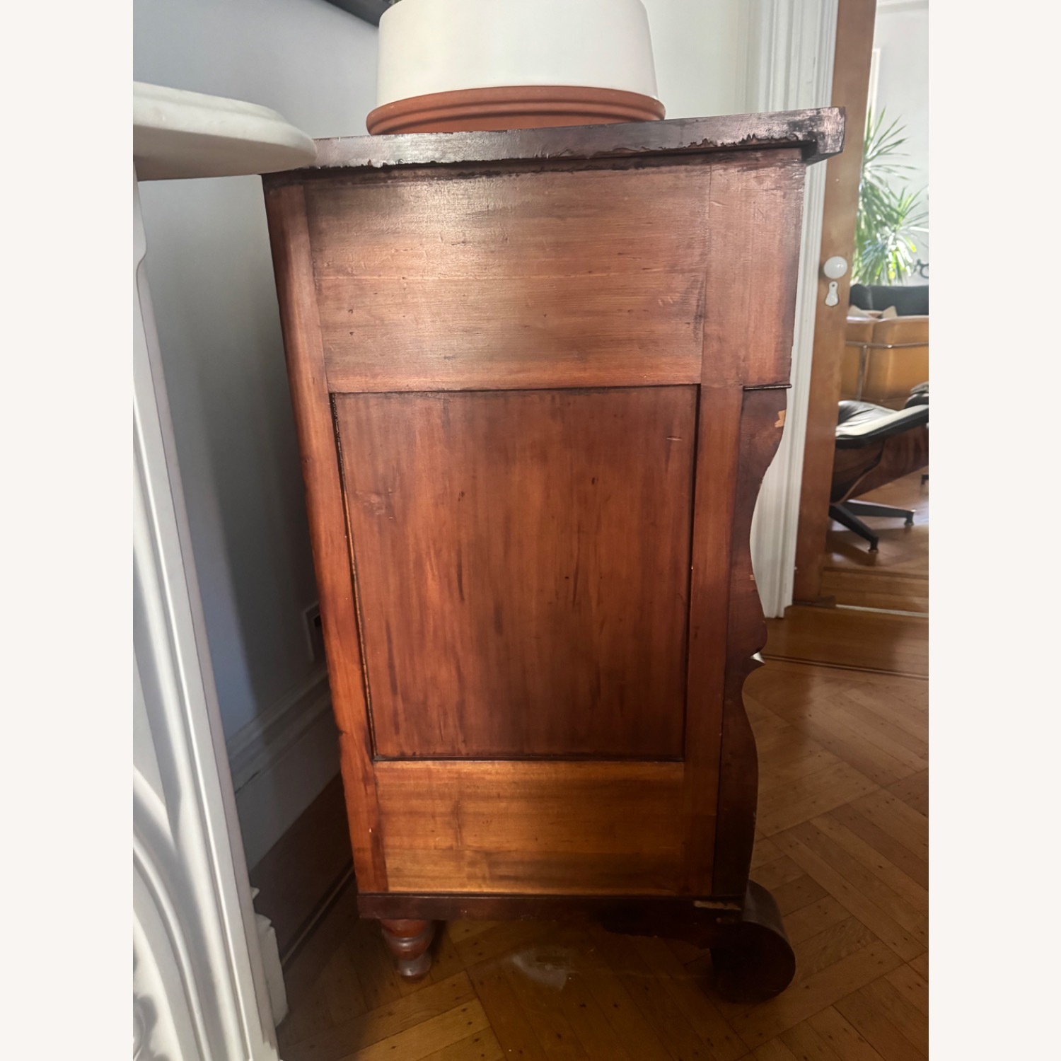 Antique Burlwood Dresser - image-2