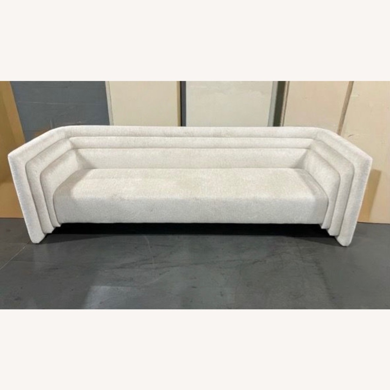 Saint Germain White Designer Luxury Sofa - image-1