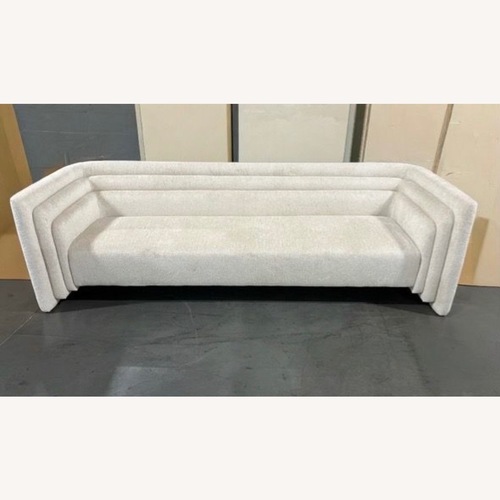 Used Saint Germain White Designer Luxury Sofa for sale on AptDeco