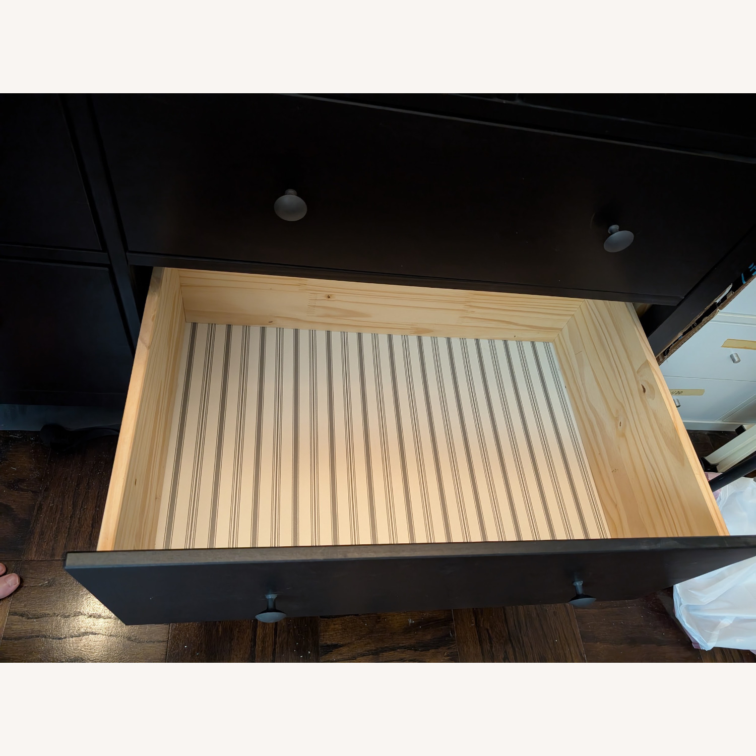 IKEA HEMNES 8 Drawer Dresser Black-Brown - image-3
