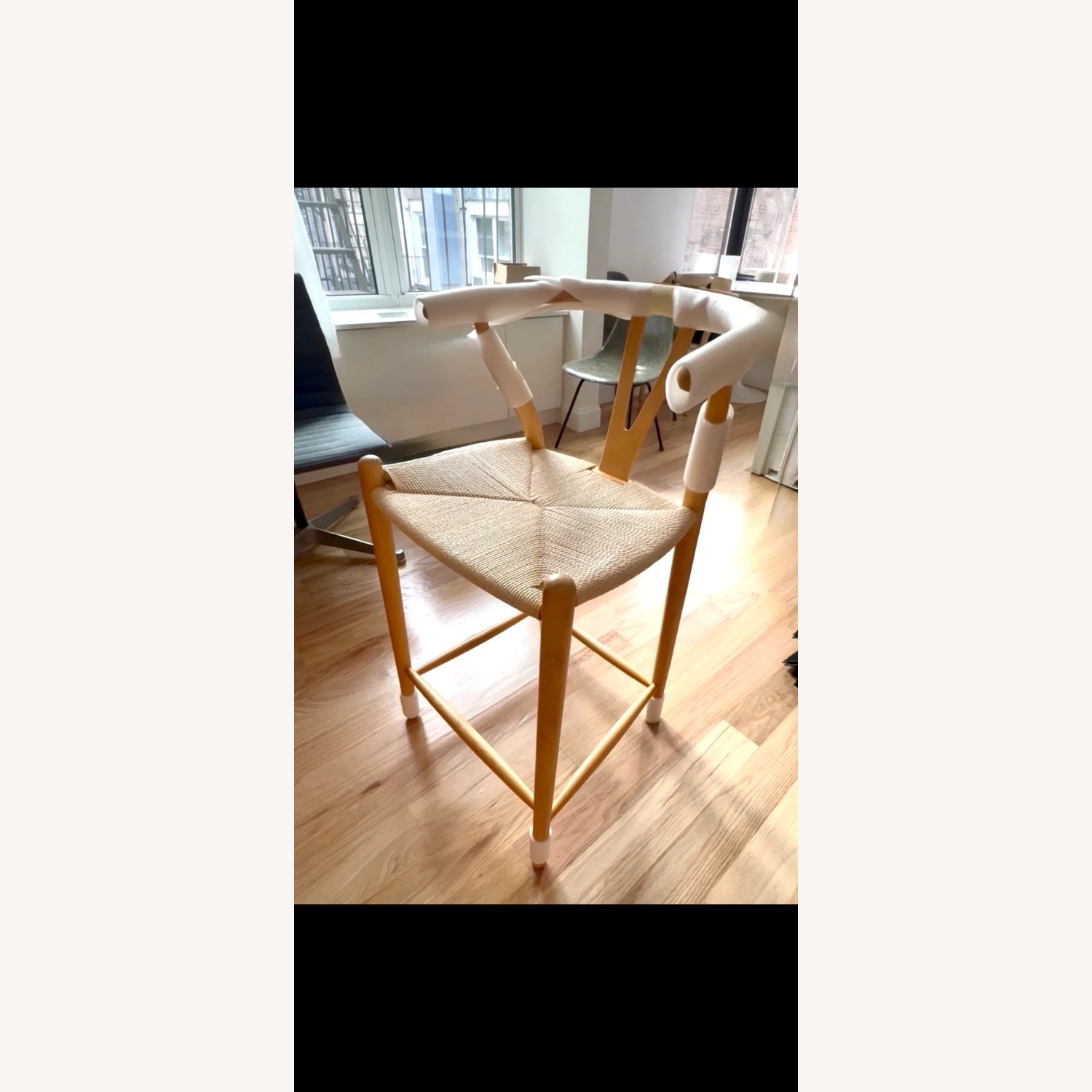 Rove Concept Counter Height Wishbone Chair - image-1