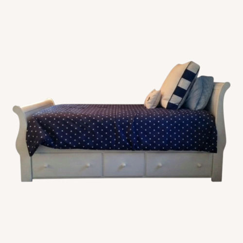 Used Kids Room Sleigh Bed for sale on AptDeco