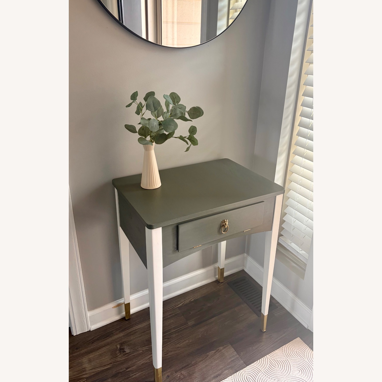 Custom Refinished Entry Table - image-1