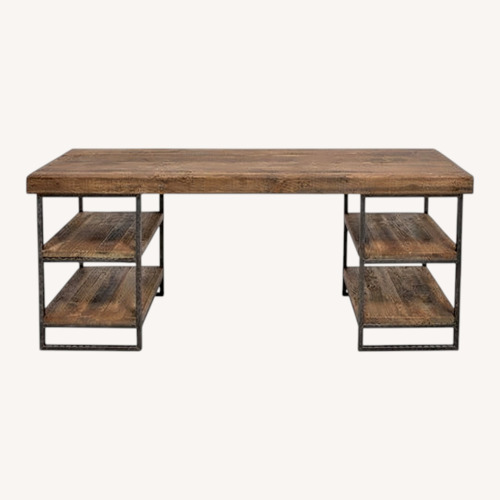 Used West Elm Hewn Wood Desk for sale on AptDeco