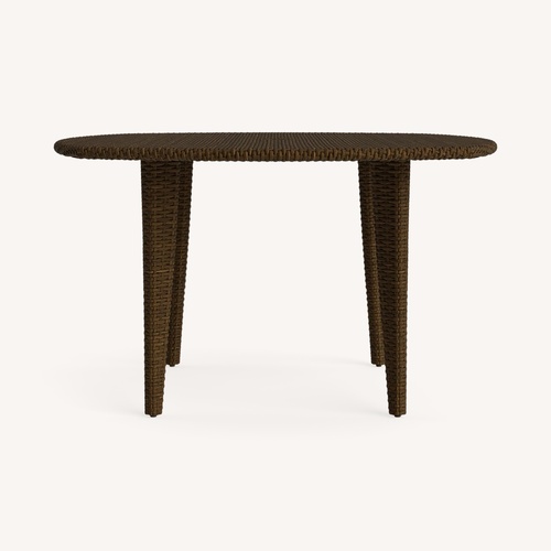 Used Brown Jordan Dark Brown Wicker Patio Furniture for sale on AptDeco