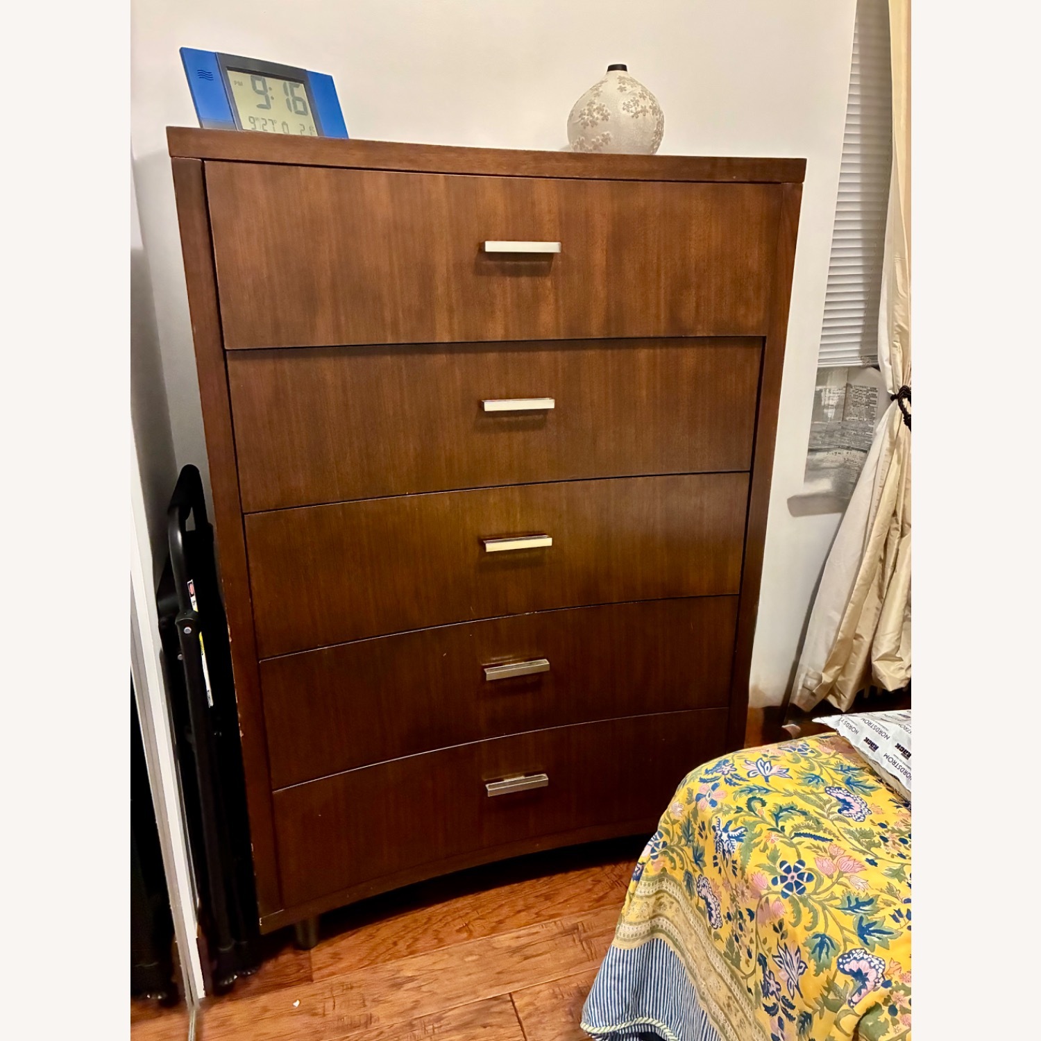 Fortunoff Dark Brown Wood Dresser - image-3