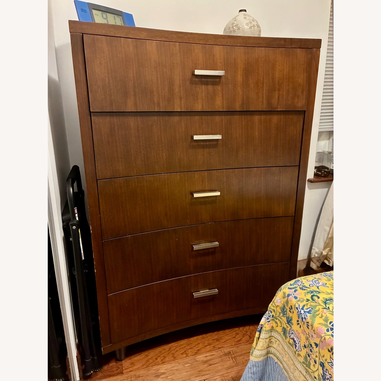 Fortunoff Dark Brown Wood Dresser - image-1