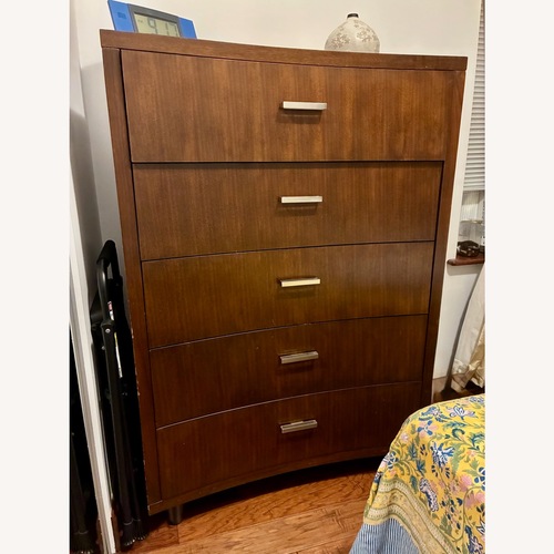 Used Fortunoff Dark Brown Wood Dresser for sale on AptDeco