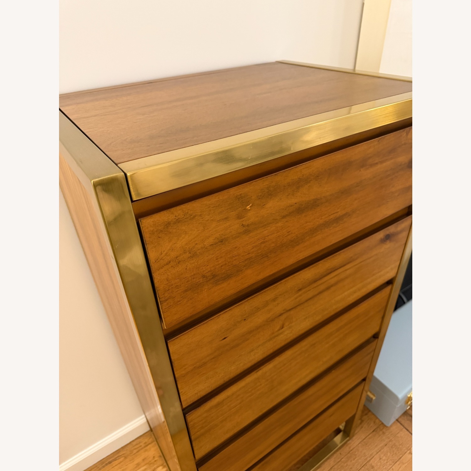 CB2 Light Brown Wood Dresser - image-4