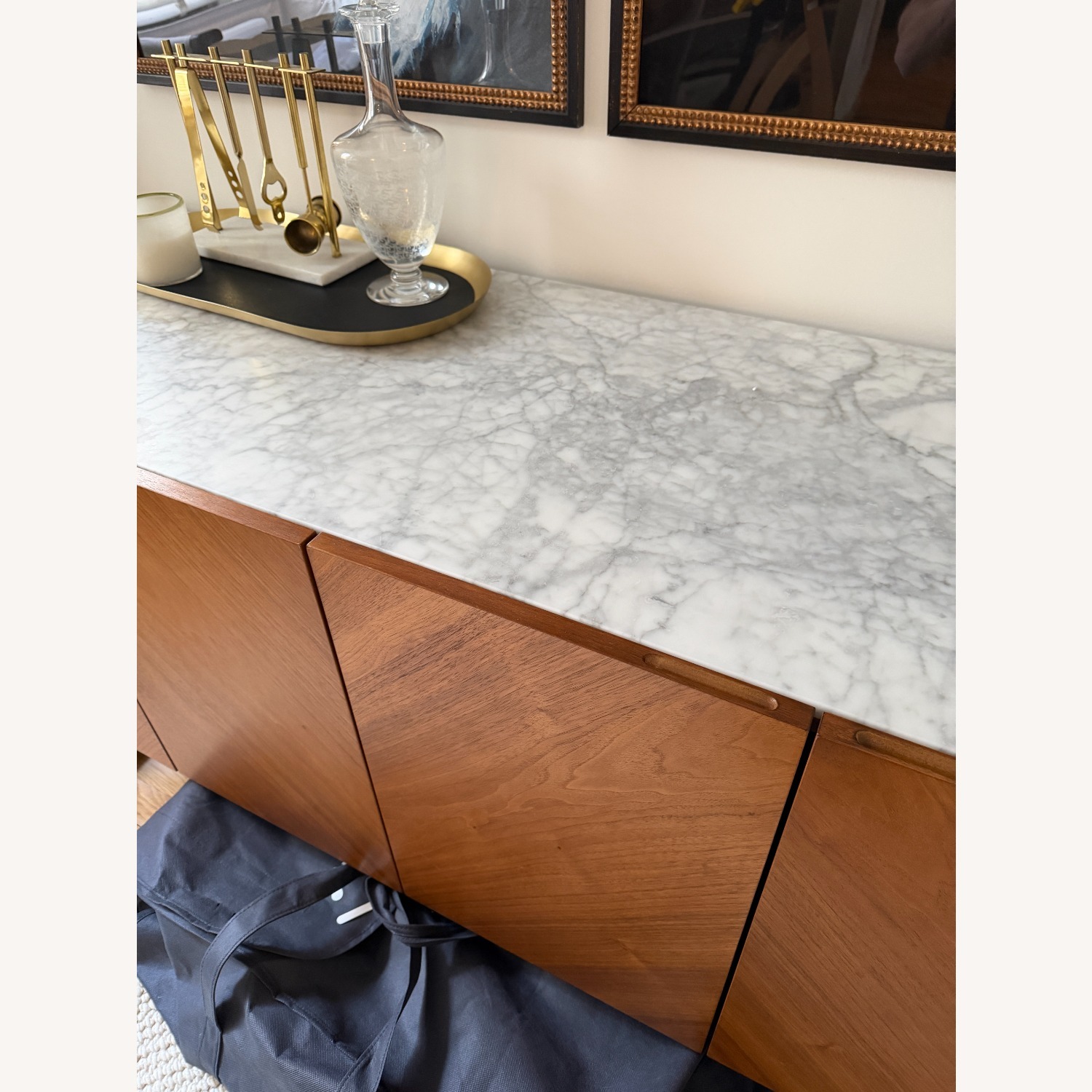 CB2 Suspend 57" Walnut Media Console - image-5