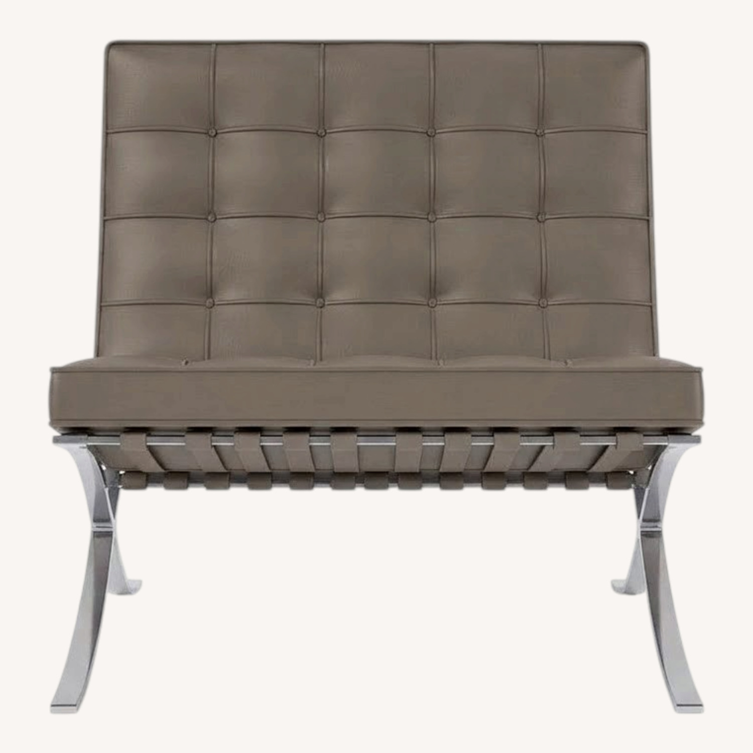 Design Within Reach Leather Accent Chair - image-0
