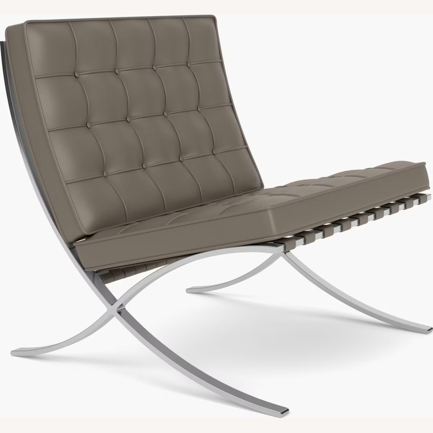 Design Within Reach Leather Accent Chair - image-5