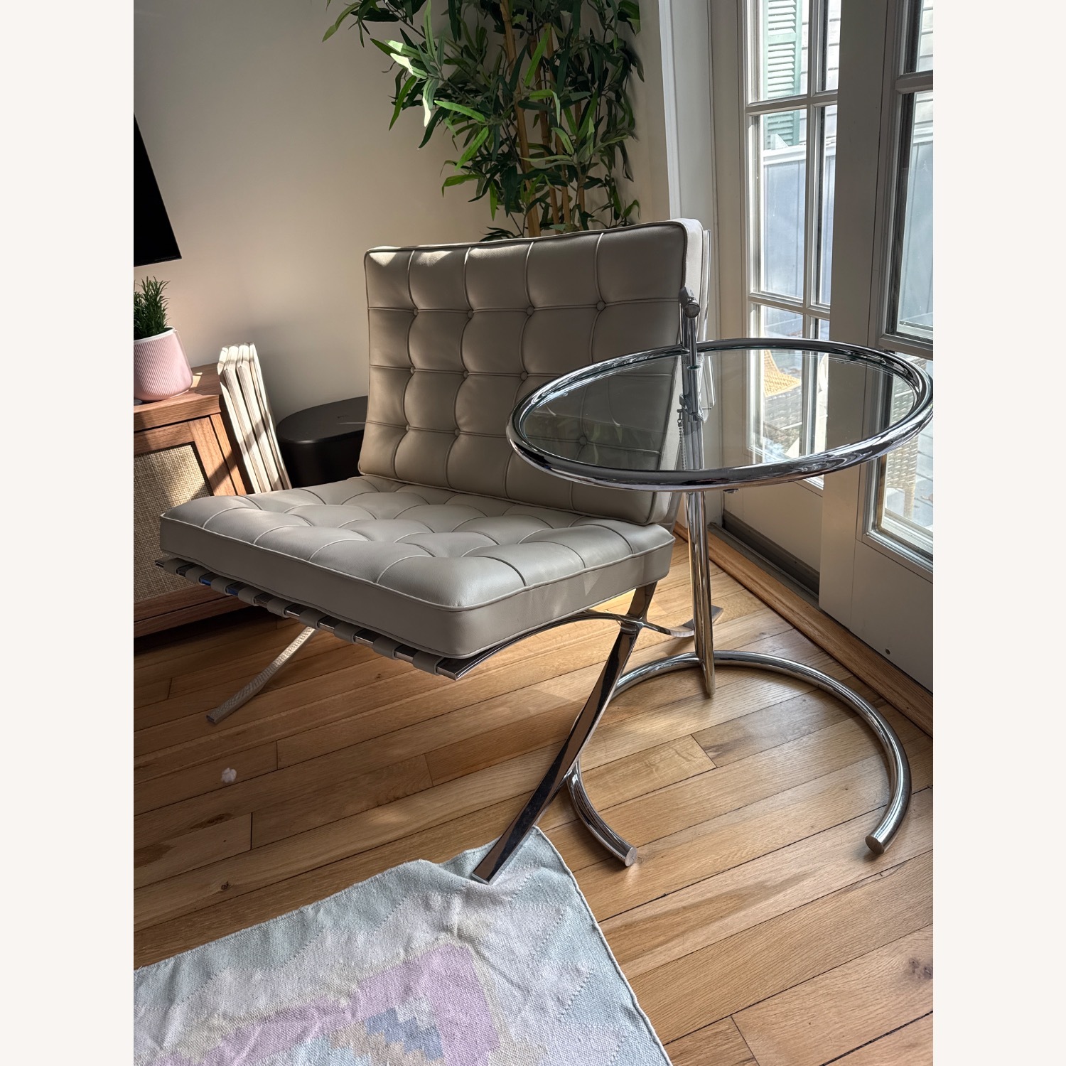 Design Within Reach Leather Accent Chair - image-2