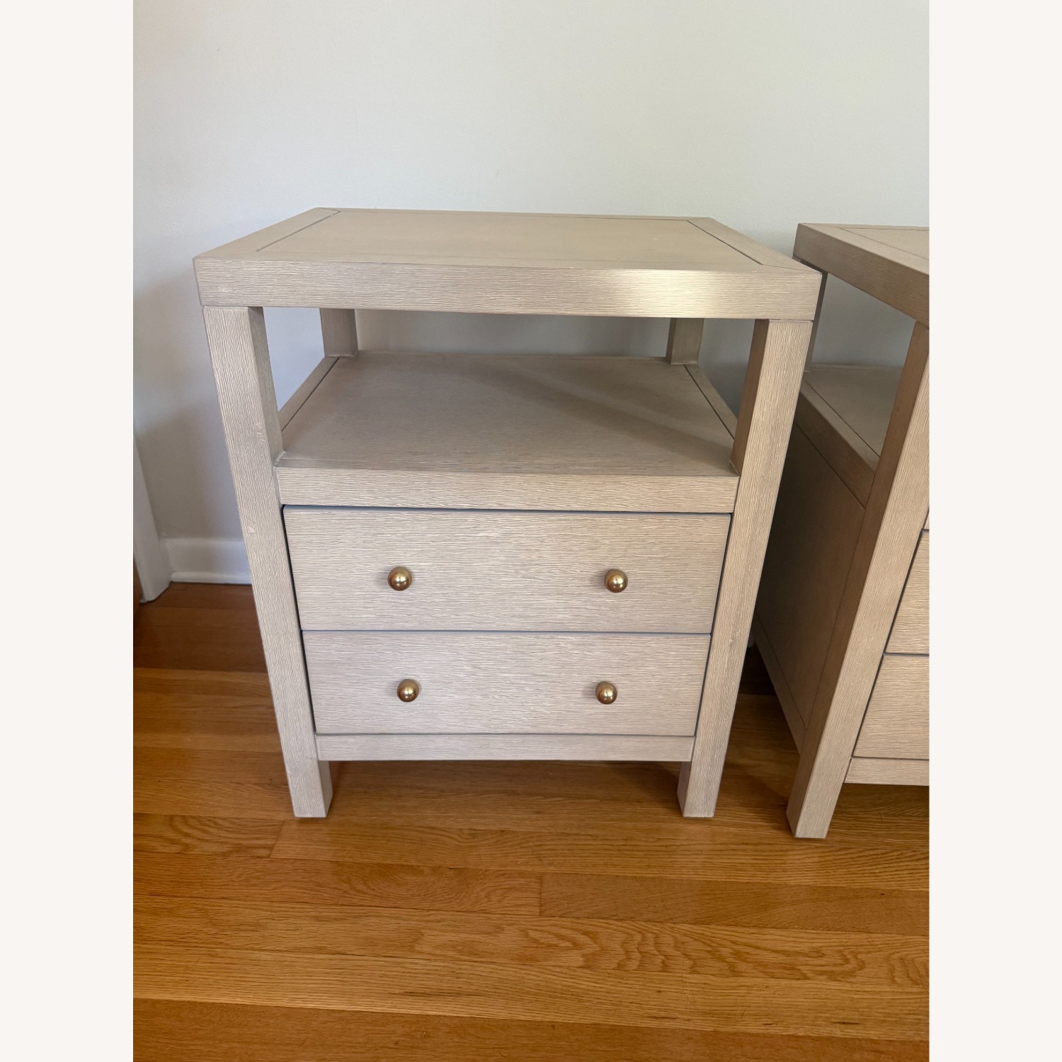 Joss & Main Light Brown Wood Nightstand - image-1