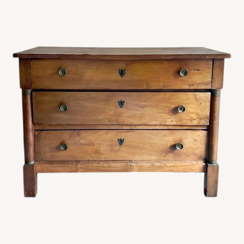 Used Vintage/Antique Dark Brown Wood Dresser for sale on AptDeco