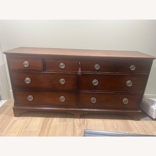 Used Ethan Allen Dresser included Mirror for sale on AptDeco
