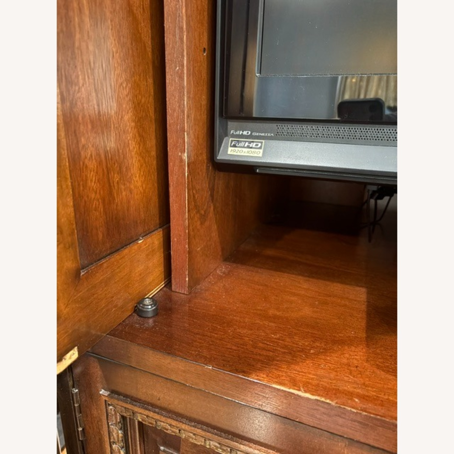 Century Furniture Armoire/Media Cabinet Storage - image-8