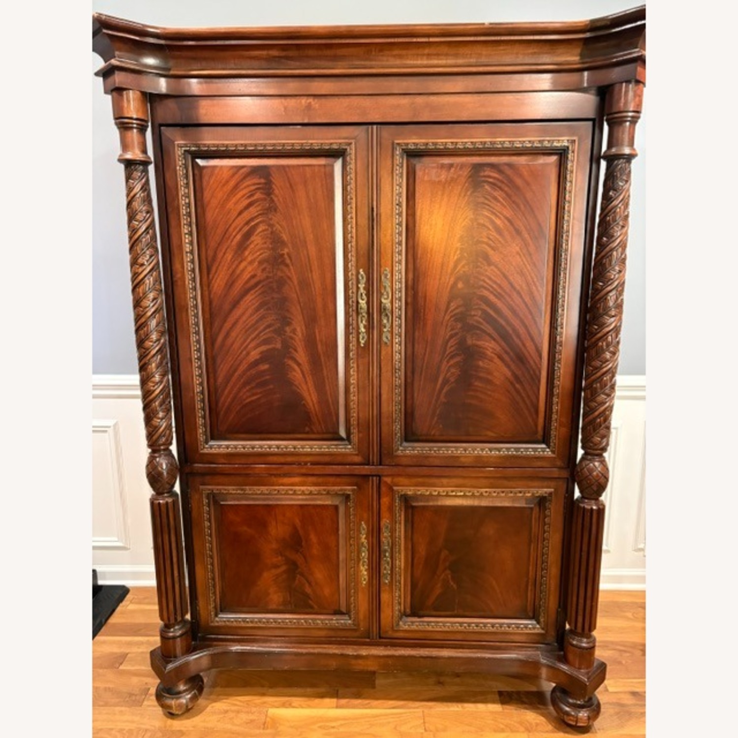 Century Furniture Armoire/Media Cabinet Storage - image-1
