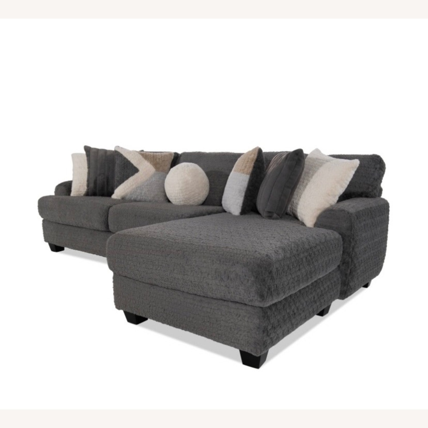 Bob's Discount Gray 114” Sectional - image-4