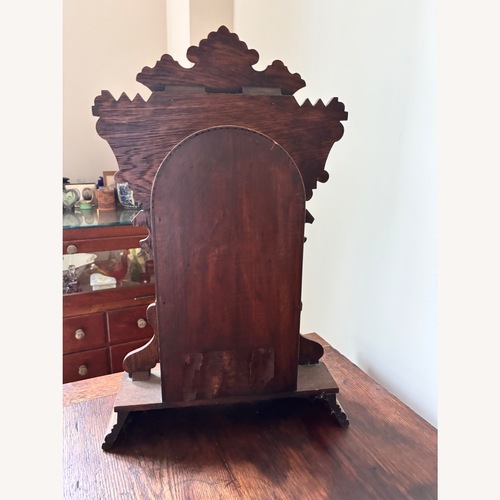 Used Vintage/Antique Dark Brown Wood Décor for sale on AptDeco