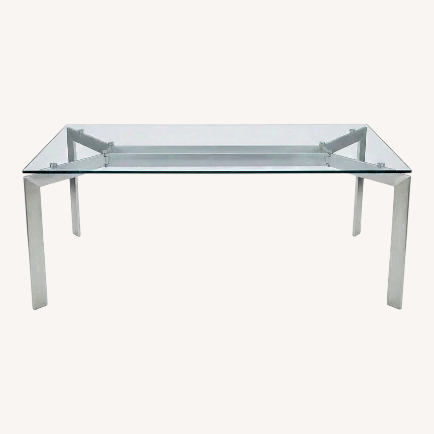 Seccose Metra Glass Dining Table – Makio Hasuike - image-0