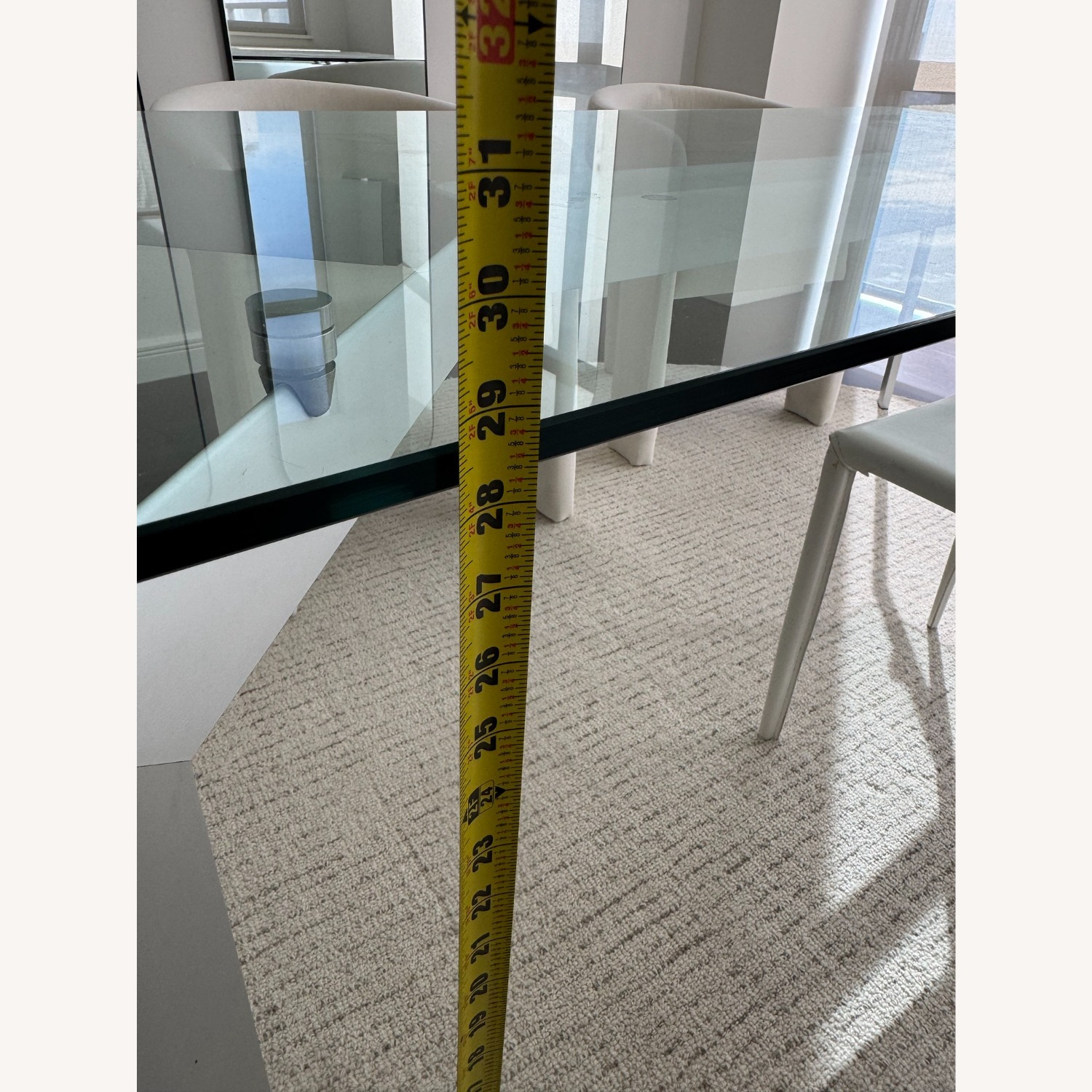 Seccose Metra Glass Dining Table – Makio Hasuike - image-6